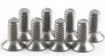 KYO1-S33008HT Kyosho Titanium Flat Head Hex Screw M3X8mm - Package of 8