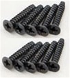KYO1-S33015TP Kyosho Flat Head Self-Tapping Screw M3x15mm - Package of 10