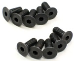 KYO1-S34010H Kyosho Flat Head Hex Screw M4x10mm - Package of 10