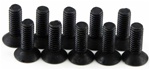 KYO1-S34012H Kyosho Flat Head Hex Screw M4x12mm - Package of 10