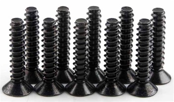 KYO1-S34020TP Kyosho Flat Head Self-Tapping Screw M4x20mm - Package of 10