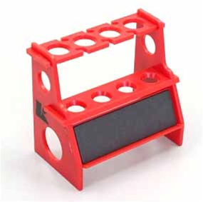 KYO36218R Kyosho Shock Rebuild Stand in Red
