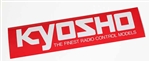 KYO87004 Kyosho Logo Sticker Large 360mm x 90mm