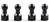 KYO97043 Kyosho Inferno Shock Mounts - Package of 4