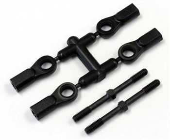 KYOIF332BK Kyosho Steering Tie Rod Set Inferno MP777 and MP9 Black
