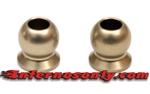 KYOIF462H Kyosho Inferno MP9 5.8mm Flanged Hard Anodized 7075 Aluminum Balls - Package of 2