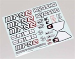 KYOIFD501 Kyosho Inferno MP9e Decal Set