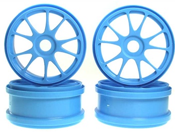 KYOIFH002BL Kyosho 10 Spoke Wheels Blue