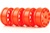 KYOIFH003KO Kyosho Inferno MP9 Orange Slotted Wheels - Package of 4