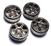 KYOIFH005BC Kyosho Inferno NEO 2.0 Black Chrome Wheels - Package of 4