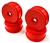 KYOIFH006KR Kyosho Inferno MP9 TKi4 Dish Wheel Red - Package of 4