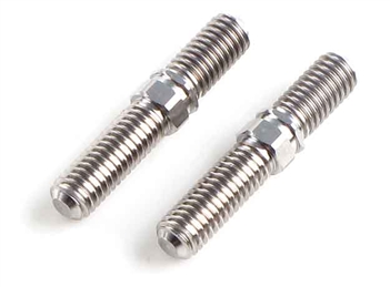 KYOIFW440-28 Kyosho MP9 Front Titanium Turnbuckles M5x28mm - Package of 2