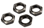 KYOIFW472GM Kyosho Inferno Serrated Wheel Nuts Gun Metal - Package of 4