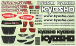 KYOISD051 Kyosho ST-RR Decal Sheet