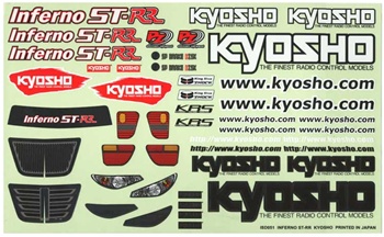 KYOISD051 Kyosho ST-RR Decal Sheet