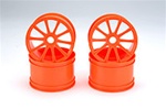 Orange Kyosho 10 Spoke Wheels
