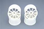 White Kyosho 10 Spoke Wheels