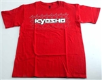 KYOKA10002SM Kyosho K Fade Short Sleeve T-Shirt Red Size M