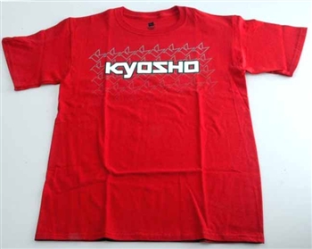 KYOKA10002SS Kyosho K Fade Short Sleeve T-Shirt Red Size S