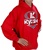 KYOKA20000HS Kyosho K-Oval Red-Hoodie Sweatshirt - Small