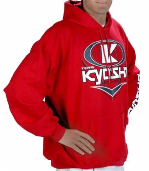 KYOKA20000HXL Kyosho K-Oval Red-Hoodie Sweatshirt - XL