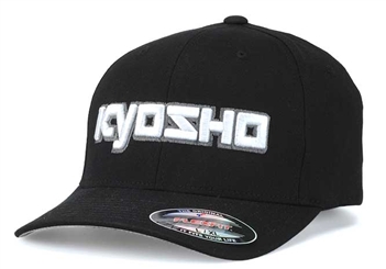 KYOKA30001BL Kyosho Hat - 3D Cap Black L/XL