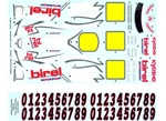KYOKTD001 Kyosho Birel Racing Kart Birel R31-SE Decal Set
