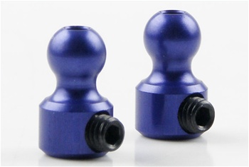 KYOLA237BL Kyosho Blue Anodized Stabilizer Adjust Ball (RB5, RB6, ZX6, ZX5)