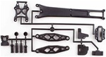 KYOLA264B Kyosho Lazer ZX-5 FS and FS2 Upper Carbon Composite Plate Set