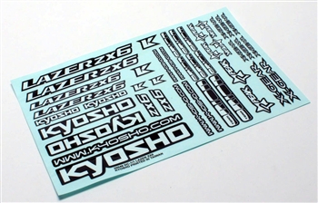 KYOLAD02 Kyosho Lazer ZX6 Decal Set