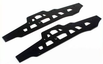 KYOMA073BKB Kyosho Side Plate in Black for Mad Force Kruiser - Package of 2
