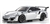 KYOMZP150S-B Porsche 911 GT3 Silver Metallic Body Set for MR-03N