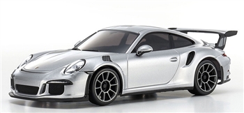 KYOMZP150S-B Porsche 911 GT3 Silver Metallic Body Set for MR-03N