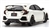 KYOMZP445W Mini Z Honda Civic Type R Body (auto scale)