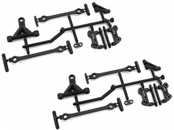 KYOPZ004 Kyosho Plazma Ra Suspension Arm Set and Braces - Package of 2