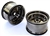 KYOSXH002BC Kyosho Scorpion XXL Rear Wheel Black Chrome - Package of 2