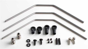KYOTRW153 Kyosho DRX Front and Rear Hard Stabilizer Set or Sway Bars - All 3 Sizes