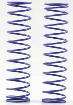 KYOW5183-72 Kyosho Cobalt Blue Rear Shock Spring Long #72 (RB5, ZX5) - Package of 2
