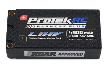 PTK510219 ProTek RC 2S 120C Si-Graphene + High Voltage Shorty LiPo