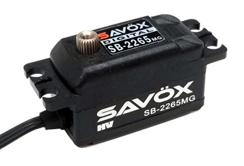 SAVSB2265MG-BE Black Edition Low Profile High Voltage Brushless Digital Serv