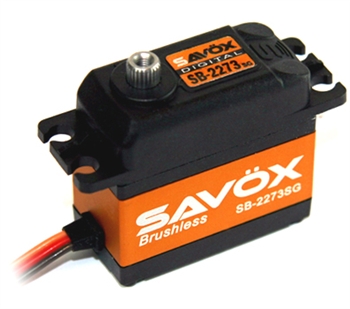 SAVSB2273SG High Voltage Brushless Digital Servo 0.095/388.8 @ 7.4V