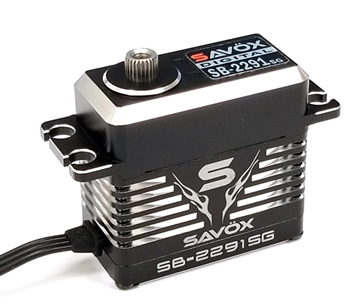 SAVSB2291SG Monster High Speed Brushless Servo, Black Edition 0.05sec / 250oz @ 7.4V