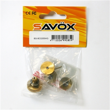 SAVSGSC0253MG Savox SC0253MG Gear Set and  Bearings