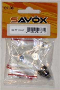 SAVSGSC1252MG Savox SC1252MG Gear Set and  Bearings