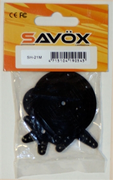 SAVSH21M Savox Servo Horn Set for SC-1256, SC-1257, SC-1258, SC-0251, SC-0252 and SC-0254 