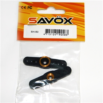 SAVSH50 Savox Servo Horn recommended for High Torque Servos in Cars 2 Pieces