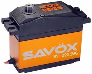 SAVSV0235MG HIGH VOLTAGE 1/5 SCALE SERVO 0.15/486 @7.4V