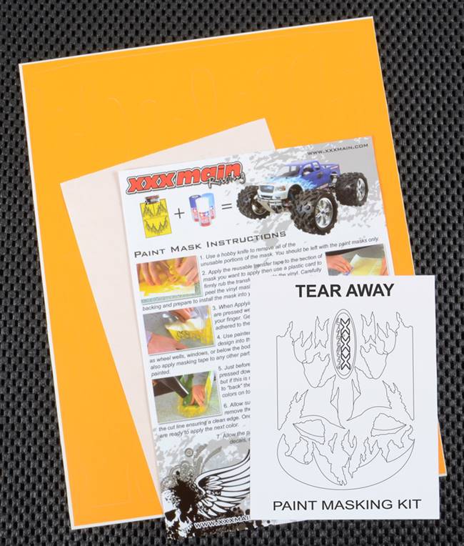 xxx main Tear Away Paint Mask