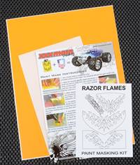 xxx main Razor Flames Paint Mask