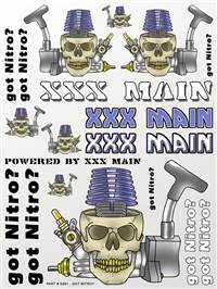 xxx main Got Nitro? Sticker Sheet